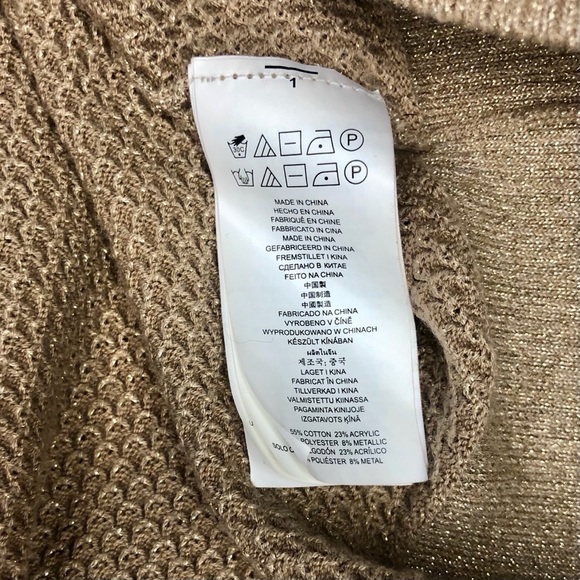 Michael Kors | Medium | Gold | cold-shoulder top - Picture 12 of 13